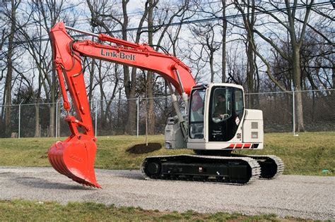 link-belt mini excavator sizes|link belt 135 for sale.